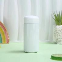 Mini nerūdijančio plieno 150 ml patogus termosinis puodelis, itin kompaktiškas, nešiojamas, nepralaidus vandeniui, madingas termosinis virdulys 150ml balta