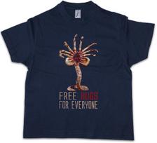 FREE HUGS FOR EVERYONE Kids Boys kids boys T-Shirt Facehugger Prometheus Fun Alien 100