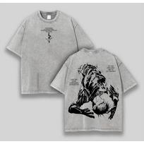Jujutsu Kaisen Anime Tshirt Fushiguro Toji Manga Washed T Shirt Men Women Clothing Oversized Short Sleeve Cotton Tees Tops M