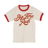 Big Time Rush Ringer Red Tee Women'sand Men's 3D Print T-Shirt Soft Breathable Top Graphic Round Neck Short Sleeve Clothes S