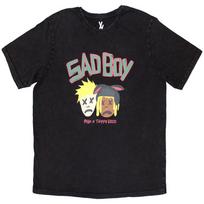 Machine Gun Kelly Unisex Stone Wash T-Shirt: Sad Boy (Medium) 4XL