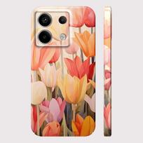 Beautiful Orange Tulip Phone Case for Xiaomi Redmi Note 15 Pro+ 15Pro Plus 14 Pro 10S 9S 10 12S 9T 9 12 11 13 Pro Plus Cover Redmi Note 13 Pro+ 5G