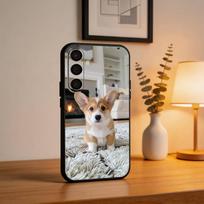 Corgi Pet Cute Dog Phone Case For Samsung  A73,72,71,A52,51,40,41,A22,A32,31,A13, Soft Black Shell Samsung a71 5g