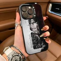GOAT Lightweight-Lslam Makhachev For iPhone 17 16 15 14 13 12 11 Pro Max XS  17 Air Silicone Colored Silver Bumper Cover iPhone14