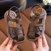 Toddler Girls Summer Sandals Adjustable Buckle Strap Open Toe Beach Sandals Soft Sole Non Slip Lightweight Comfortable Shoes 21 ruda