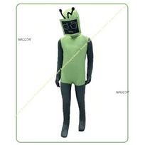 Cosplay Costumes Game Suit Onesie Cute 110CM-150CM Green Vee Clothe Dandy Stage Performance Gift Birthday Halloween Colorful Set 110