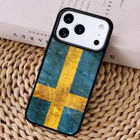 Sweden Flag Phone Case Cover For Magsafe Wireless Charger For iPhone 17 Pro Max 16 14 13 12 11 15 Air iPhone 12 Pro Max