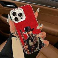 R-Red D-Dead Redemption RDR 2 Phone Case For IPhone 17 Air 16 15 14 13 12 11 Pro Max White  Sliver  Hard Cover iPhone16E
