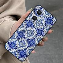 Portuguese Glazed Tiles Case For OPPO Reno 8T 13F 14F 12F 11F 10 12 13 14 Pro 7 8 Lite OPPO Find X8 X6 X9 Pro Cover OPPO Find X8