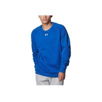 Under Armour Rival Fleece FW24 Loose Warm Crew Neck Long Sleeve Sweatshirt Men sweatshirt Tech-Blue White 1379755-432 XL