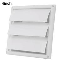 Shutter Vents Air Outlet Fresh Air  4 Inch Plastic Vents Return Air Shutter Vents Heating, Cooling Fresh Air System Accessory