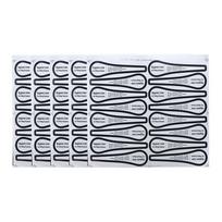 80 vnt./rinkinys Higienos etiketė Maudymosi apatinis trikotažas apatinis trikotažas trumpas bikinio pasimatavimas lipdukas 80pcs