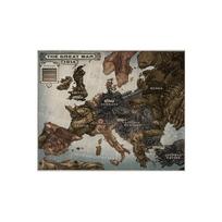 Kelionės reikmenys Vintažiniai Didžiojo karo Europos žemėlapiai Plakatai Sienų menas Paveikslai Biuro Namų dekoras Geografinis įrankis #1-A2-59*42cm