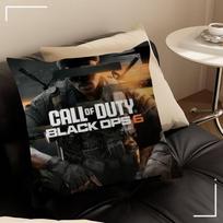 Square C-Call of D-Duty-s Black game Ops 6    Cushion Cover Car Throw Pillow Case For Sofa Car Christmas Gift 40x40cm 45x45cm 30cmx30cm
