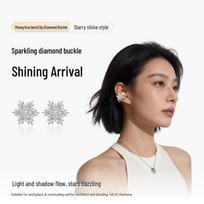 Soundcore Anker Aeroclip Bluetooth ausinės su klipsu ir dekoratyviniais ausies pakabukais