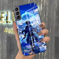 A-Attack On Titan Anime Phone Case For Samsung A25 A13 A33 5G A54 A36 A35 A56 A52 A14 Shockproof Glass Cover Samsung A55