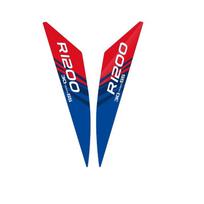 Applicable to BMW Waterbird R1200GS models from 2013 to 2017. Bird beak stickers, bird beak decals, pull-apart prints