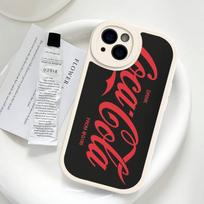 C-CocaC-Cola Phone Case For iPhone 16 15 14 13 12 11 Pro Max Plus Soft Leather Cover iPhone 16 plus