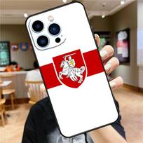 Belarus Flag Coat of Arms Case For iPhone 17 Pro Max 16 15 14 11 12 13 Mini Plus 16e 17 Air Bumper Cover Accessories iPhone 12
