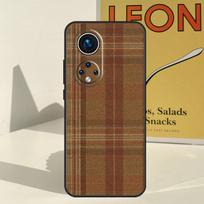 Brown Plaid Case For Honor Magic 7 5 6 Lite 200 Pro Honor 50 70 90 Lite X9b X9a X8b X8a X8 X9 X9c Cover Honor X9 4G