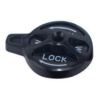 MTB Road Bike Fork Lock Cap Switch Aluminum Alloy Bike Front Fork Locking Caps Manual Lockout Assembly Kit Cycling Accessories Style C