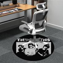 The Smiths Music Band Office Round Area Rug, Under Office Chairs Bedroom Living Room Home Decor, a1022358 80cm by 80cm