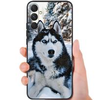 Lovely H-Husky Dog Phone Case For Samsung A25 A13 A33 5G A54 A36 A35 A56 A52 A14 Shockproof Soft Cover Samsung A36