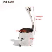 SNDHEATER 70x45-60mm Plastic Extruder Heating Ring 300W-400W 110V/220V/380V Stainess Steel Replacement Heat Band Straps 1pc 110V auksas