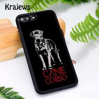 Krajews Cane Corso Italian Mastiff Soft Phone Case For iPhone 17 Air 16 15 14 Plus 11 12 13 Pro Max cover coque iPhone 11
