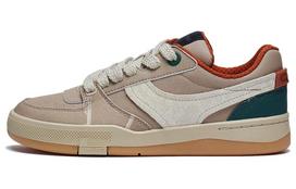 Li Ning Thermal Slip Resistant Low top Skateboard Shoes Women's Brown AEPT004-3 36