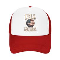 Custom  Football Soccer Cups Baseball Cap Outdoor Unisex Womens Adjustable USA Canada Mexico Dad Hat Summer One Size