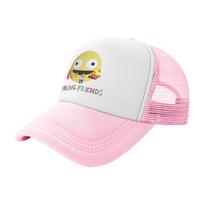 Smiling Friends Charlie Pointing Trucker Cap Unisex Women  Hats Sun Hat Sun Caps Adjustable Polyester Mesh Baseball Caps Winter One Size