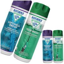 Nikwax Zestaw 2X300Ml Softshell Proof Tech Wash Pranie Impregnacja Kurtek