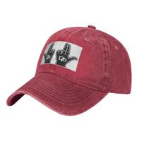 Giant Glove JUL Baseball Caps Fashion Denim Hats Outdoor Adjustable Casquette Streetwear Baseball Cowboy Hat for Unisex Women One Size