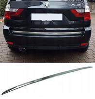Bmw X3 X-3 E83 - Chromuota chromuota juostelė bagažinės dangčiui 4