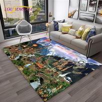 Heroes of Might and Magic Retro Game Carpet Rug for Home Living Room Bedroom Sofa Doormat Decor,kids Area Rug Non-slip Floor Mat 40x60cm