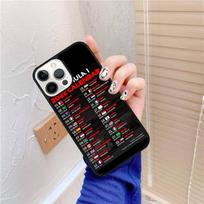 Calendar Formula Race Cars Circuits Capa Phone Cases Cover For iPhone 17 Air 16e 15 14 12 13 11 Pro MAX apple Plus iPhone 15plus