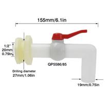 Car wash water gun, water pipe, water tank, threaded column, faucet flange set G1 '' 3/4 '' 1/2 ''