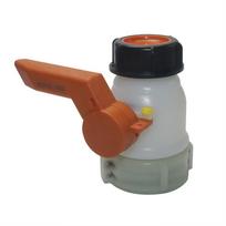 1000L Ton Barrel Valve Fitting 75mm S60 To S60x6mm IBC Tank Adapter 2inch Thread Valve Coupling For Outdoor Rain Bucket (as the picture,IBC Valve)