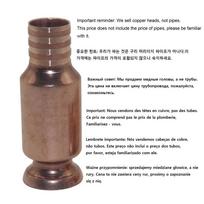 Wearproof Jiggler Express Shaker Siphon Self-Priming 15/19mm Copper Pump Head Self Priming Hose Nozzle (as the picture,1 Pcs)