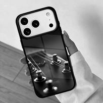 Wood Acoustic Electric Guitar Phone Case For Apple iPhone 17 air 16 Pro Max 15 Pro Max 14 13 12 11 Mini Back Cover iPhone 12 mini
