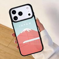 Japanese art Mount Fuji Mobile Phone Case for IPhone 17 AIR 16pro Max 15 14 13 12 11 Bumper Cover iPhone 12 mini