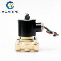 1/2 220v 110v 24v Solenoid Valve Normally Closed Brass for water Oil Gas 240VAC