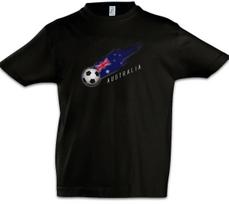 Australia Football Comet I Kinder Jungen kids boys T-Shirt Flagge Fußball Australien Fahne 130