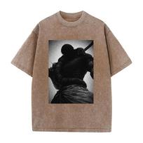 Hot Anime Jujutsu Kaisen T Shirt Fushiguro Toji Printed Washed Tshirt Men Clothing Summer Short Sleeve Casual Cotton Tees Tops L