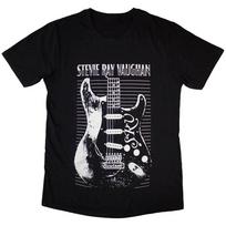 Stevie Ray Vaughan Unisex T-Shirt: Guitar (Medium) S