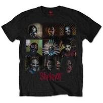 Slipknot Men's Blocks Short Sleeve T-Shirt, Black, XX-Large L