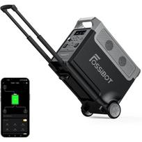 FOSSiBOT F3600 Pro Tragbare Powerstation 3840Wh, 3600W AC Output, LFP-Batterie mit 6500+Zyklen, with trailer/APP/RV