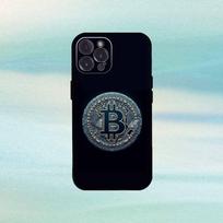 C-Crypto C-Currency Bitcoin BTC Phone Case For iPhone17 16 15 14 13 12 11 Pro Max Plus,5G Soft Black Case iPhoneXSMAX