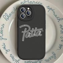 Fashion P-pattas Phone Case for iPhone 16 15 14 13 Pro Max 11 12 Plus Leather Silicone Cover iphone XR